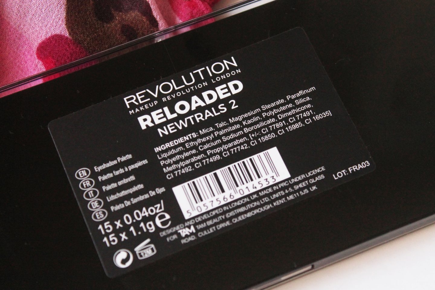 Makeup Revolution Reloaded Newtrals 2