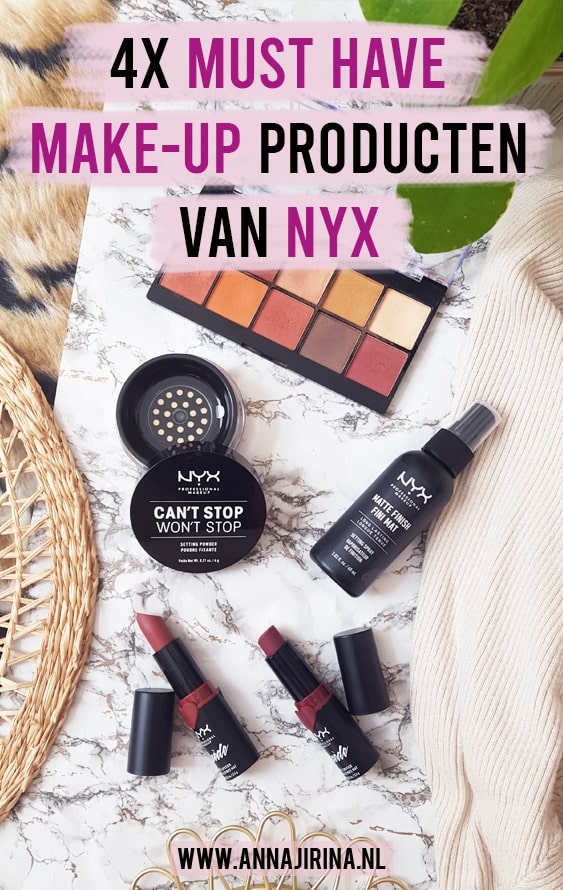 make-up producten van NYX