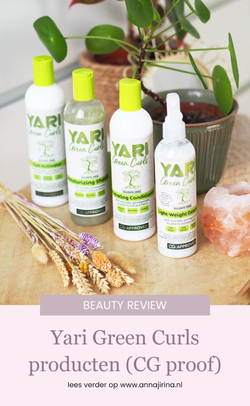 yari green curls producten