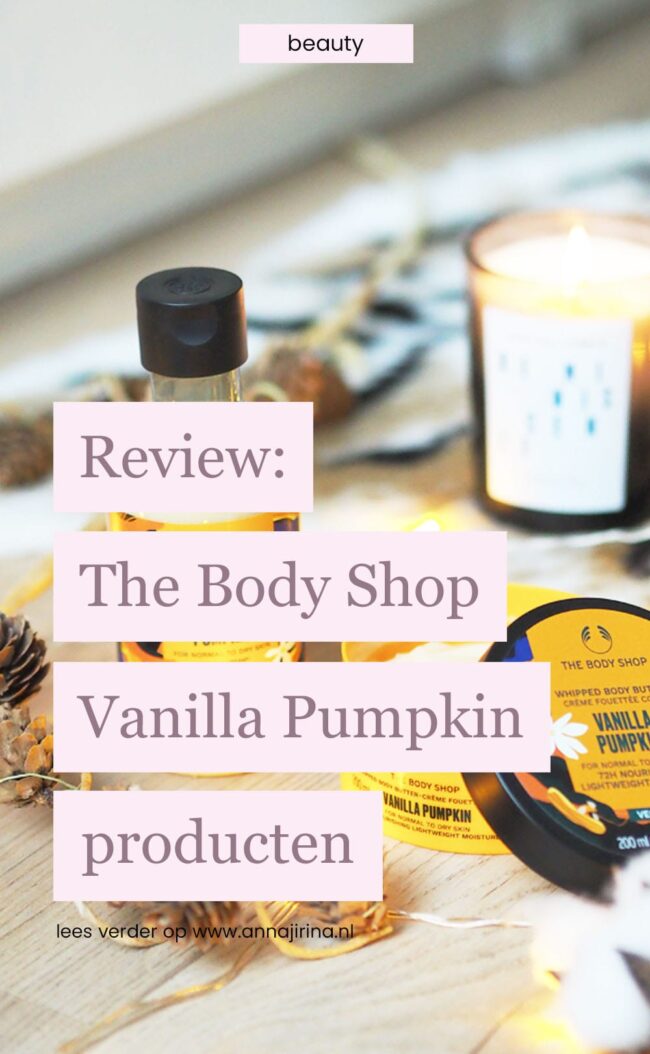 the body shop vanilla pumpkin