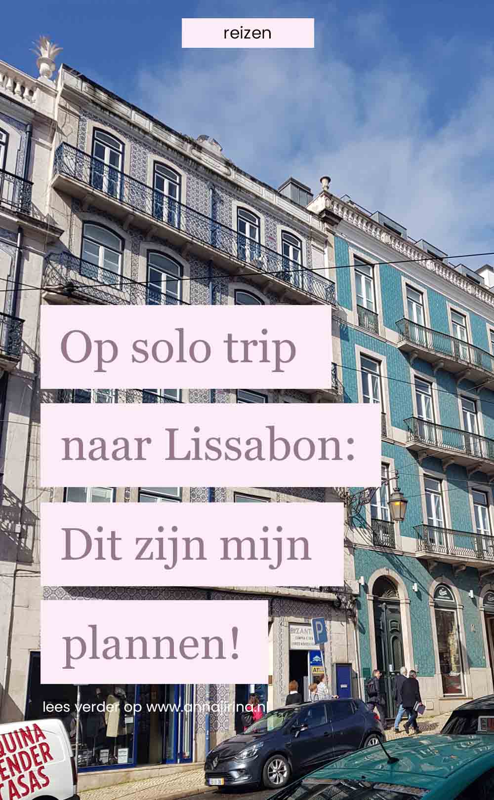 solo trip naar Lissabon