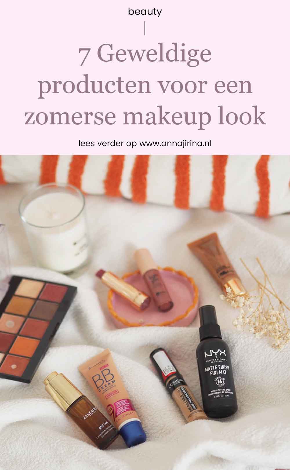 makeup routine zomer
