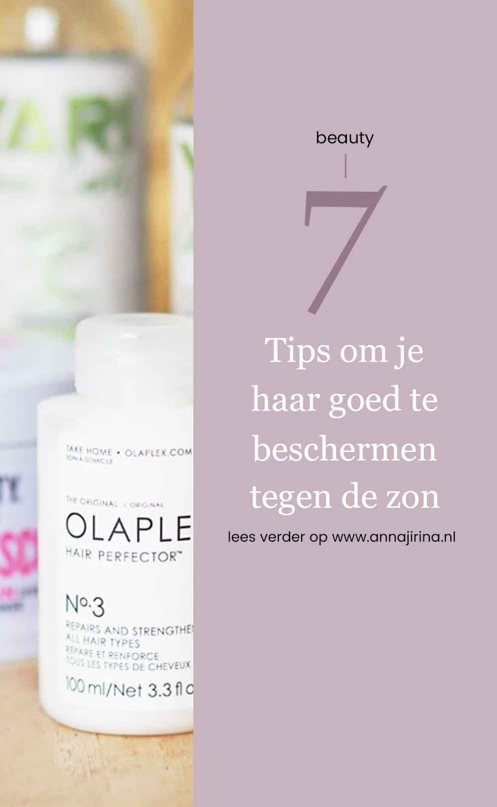haar beschermen tegen zon