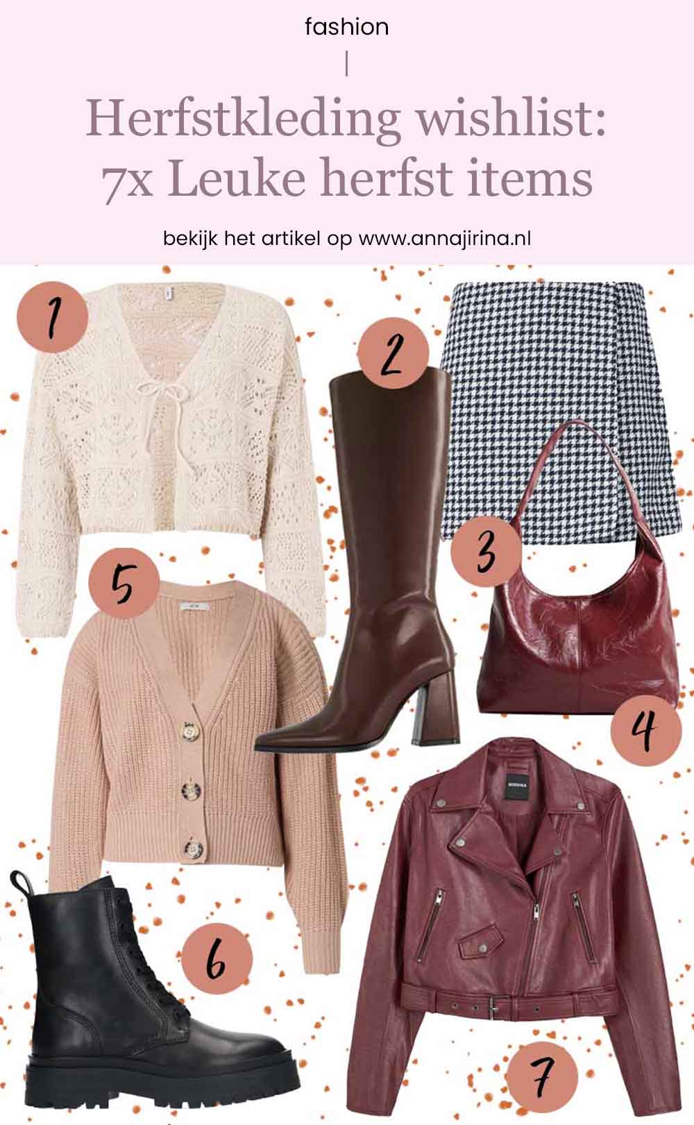 herfstkleding wishlist | herfstgarderobe samenstellen