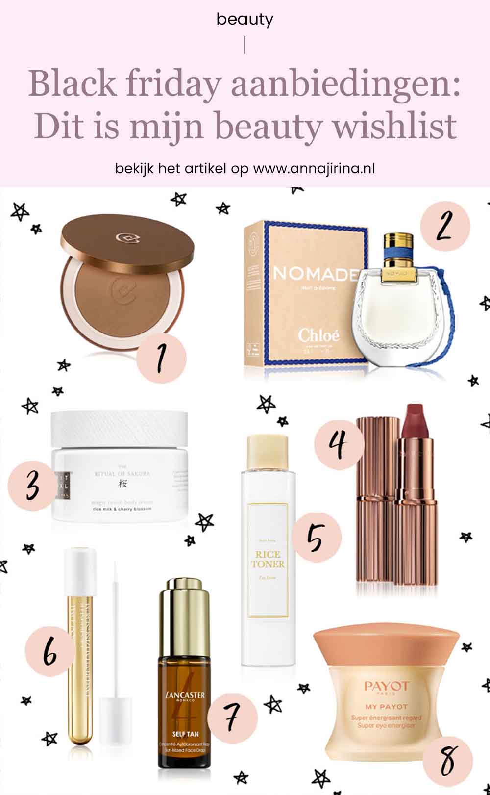 black friday aanbiedingen | beauty wishlist Notino