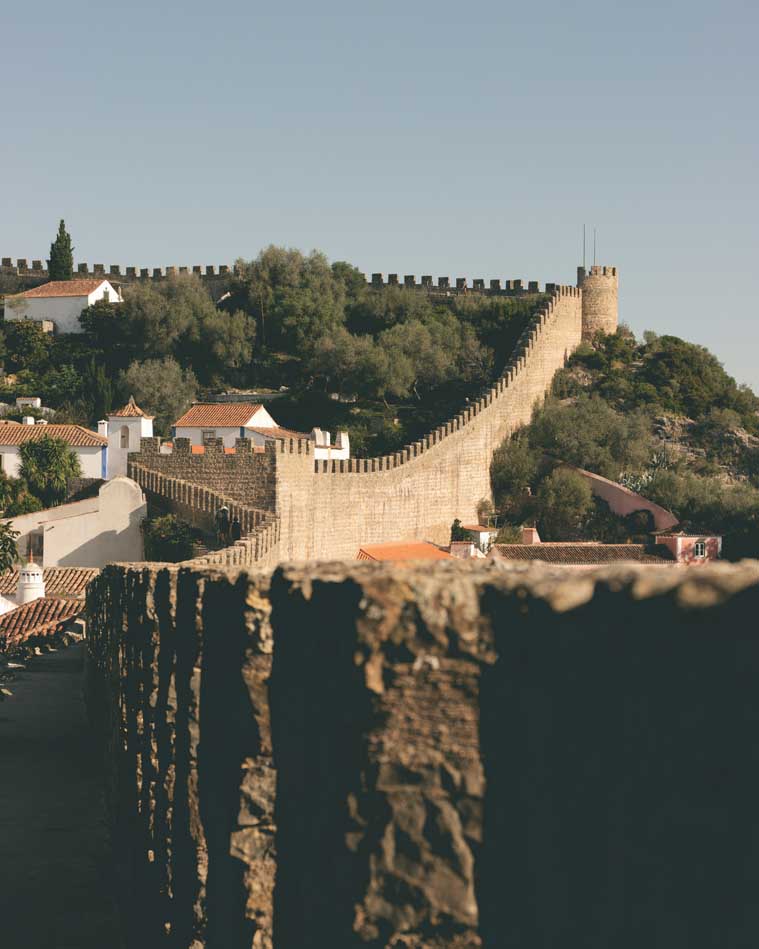 mooiste plekken in Portugal Obidos middeleeuws stadje