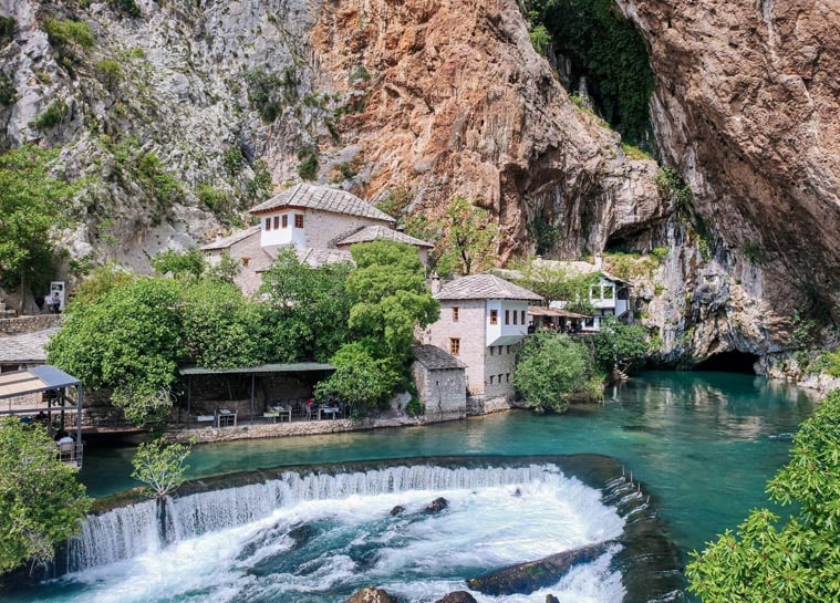 balkan roadtrip Bosnië | Mooie plekken Bosnië | Blagaj Bosnië