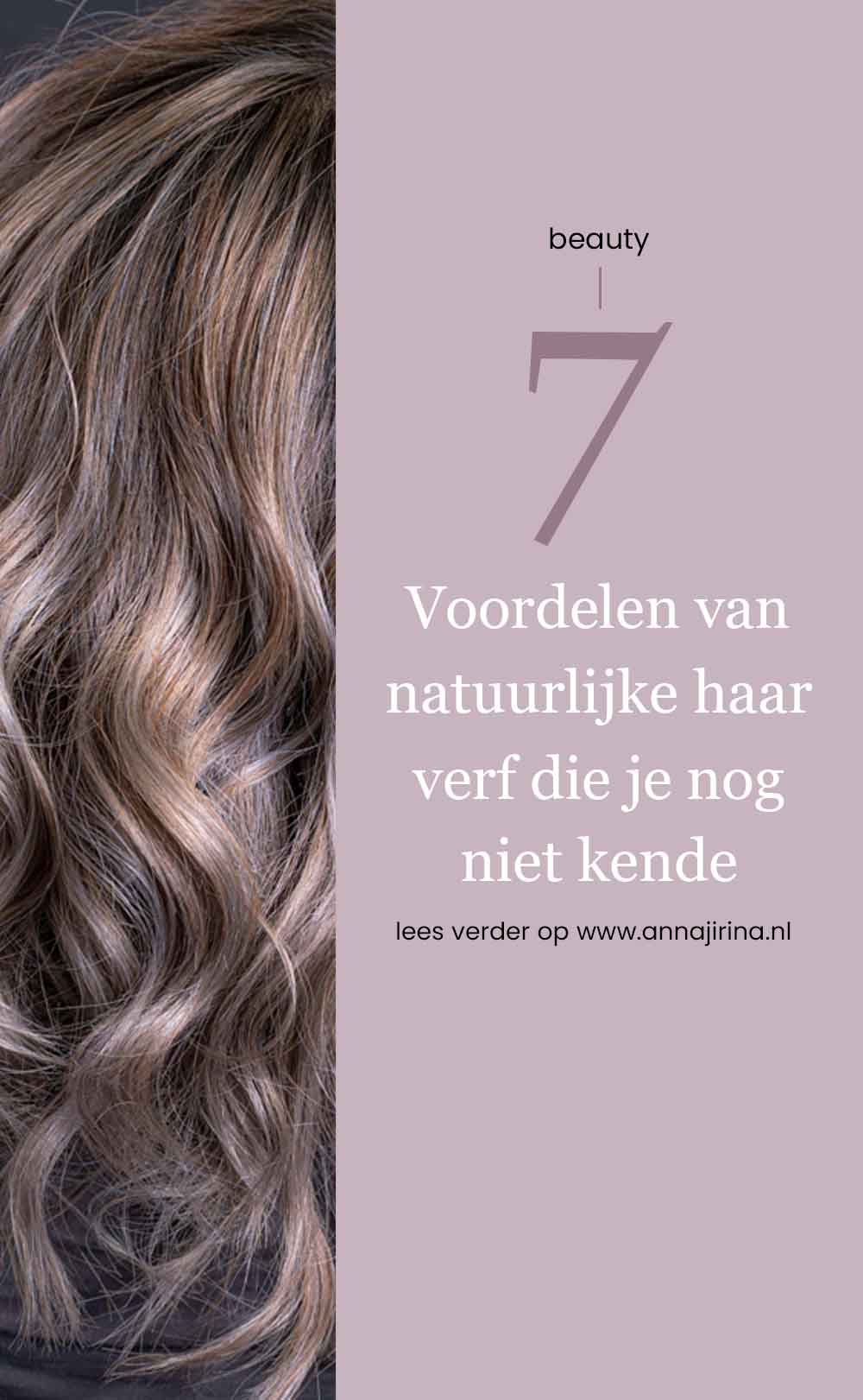 effect van natuurlijke haarverf op je haar | henna verf | biologische verf