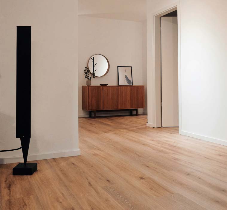 tijdloos interieur PVC vloer