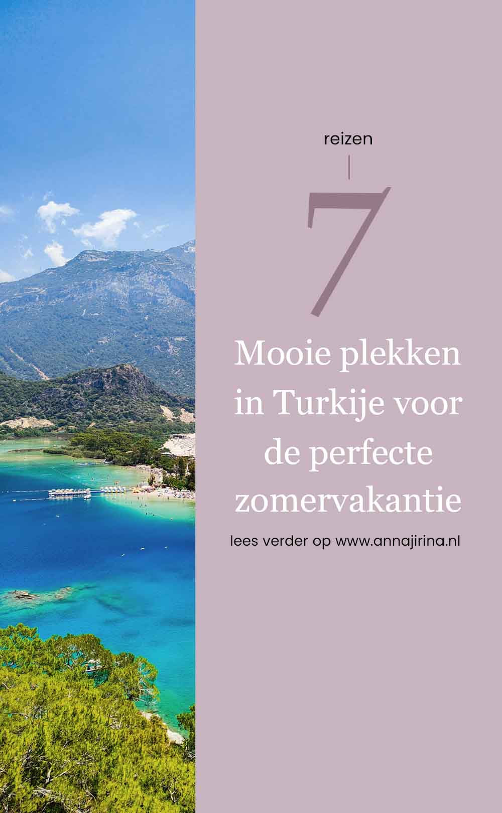 mooie plekken in turkije voor de perfecte zomervakantie