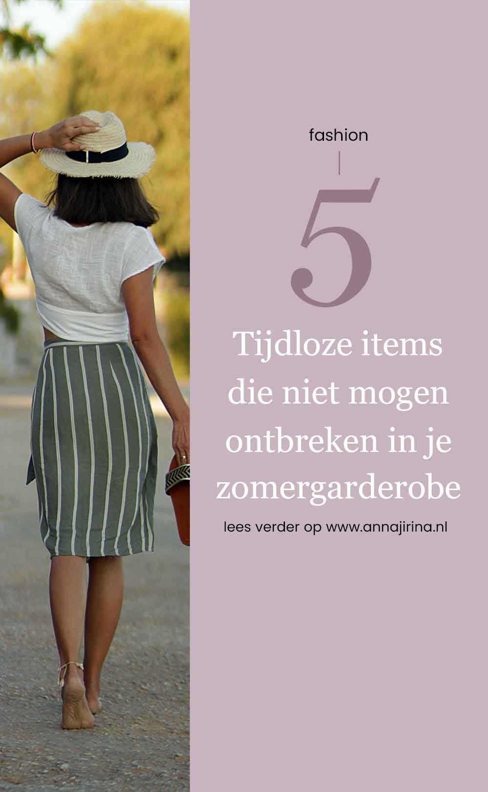 zomerkleding | tijdloze items voor een minimalistische zomergarderobe 