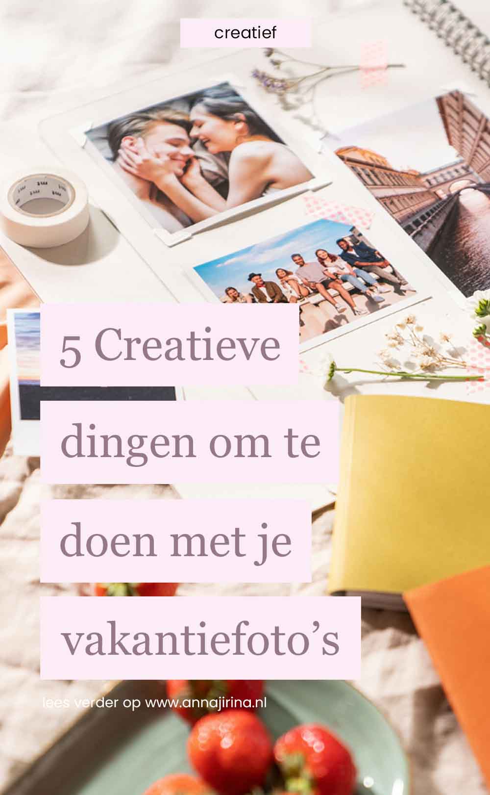 5 creatieve dingen die je kunt doen met je vakantiefoto's | herinneringen tastbaar maken | tegeltje bedrukken met foto