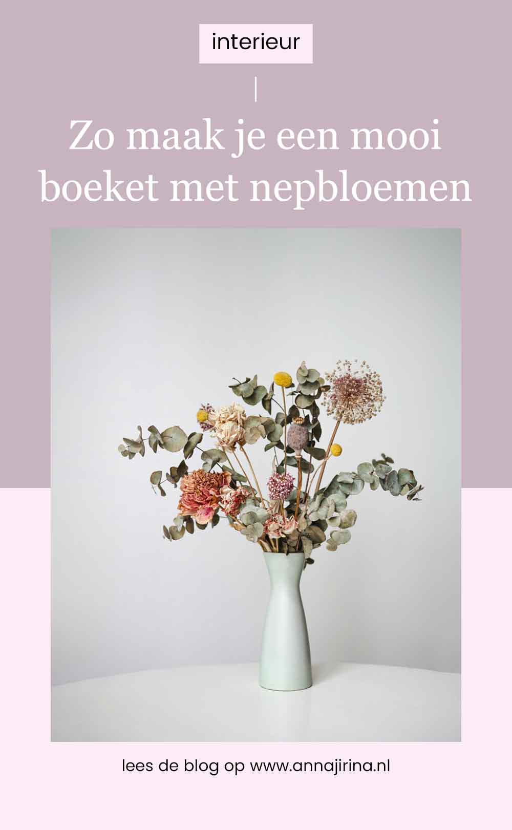 Zo maak je een mooi boeket met kunstbloemen | Nepbloemen en zijden bloemen stylen